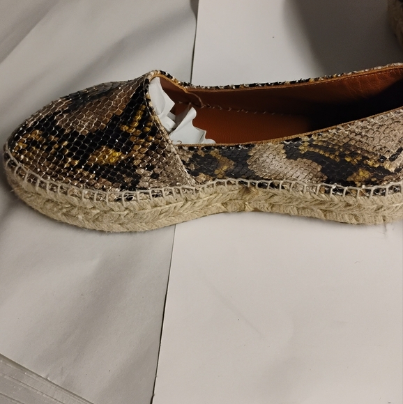 Kurt Geiger Women's Snakeskin Espadrilles 38.5 - Picture 9 of 11
